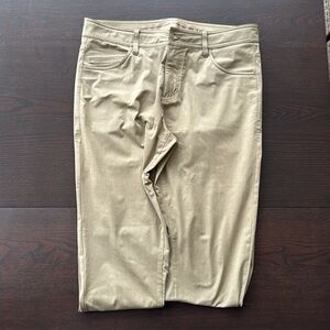 Rhone Men's Commuter Five Pocket Slim Fit Pant, size 35